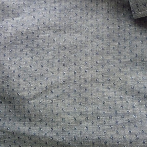 BILLY REID LIGHT COTTON TEXTURED LIKE LIGHT CHAMBRAY BUTTON DOWN SHIRT S… - Picture 4 of 4